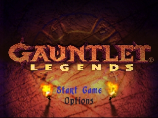 Gauntlet Legends (USA) Title Screen